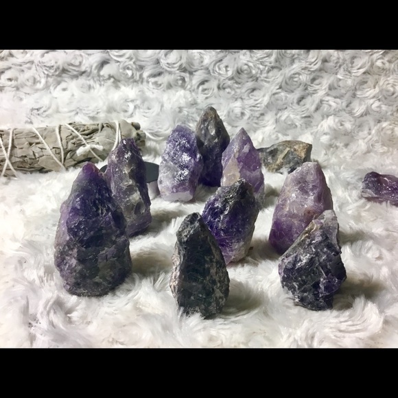 Other - Natural Raw Amethyst Pyramid Crystal
